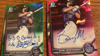 This Colorado Rockies prospect is turning every signed card into a 1/1 piece of art