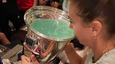 USWNT's Alex Morgan matches '20 margaritas' in CONCACAF W . championship trophy