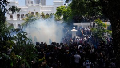 Sri Lanka: Protesters storm prime minister's office as police fire tear gas |  World News
