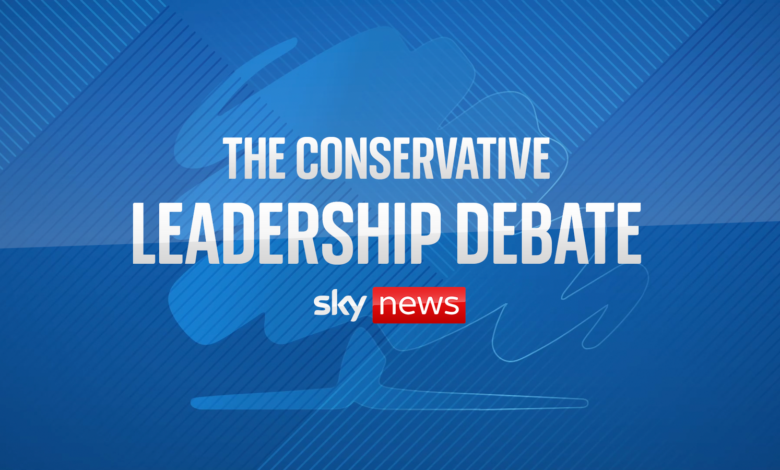 Sky News hosts first Tory leadership debate |  Political news