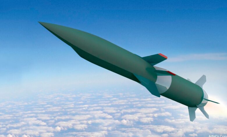 US Navy Conducts Live-fire Ground Test Of Hypersonic Missile Motor   ** STORY AVAILABLE, CONTACT SUPPLIER**