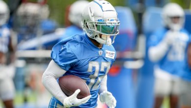 Detroit Lions RB D'Andre Swift Bigger, Stronger and Healthier