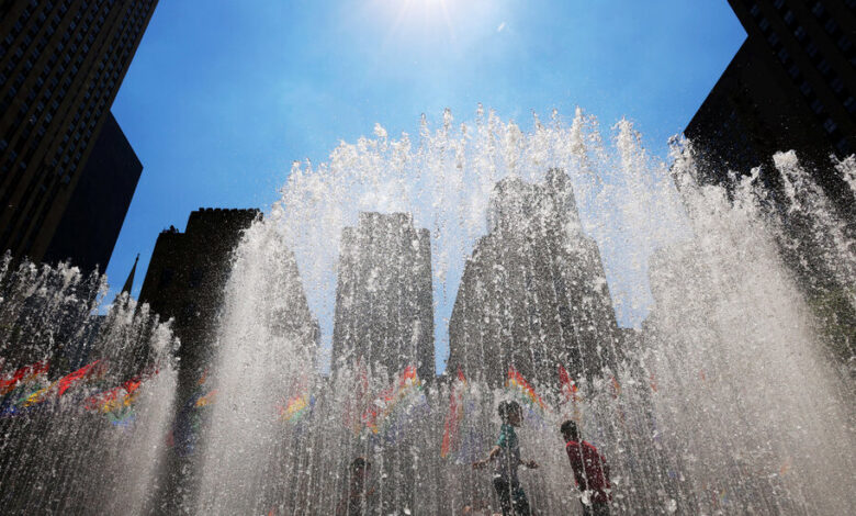 NYC Forecast This week shows temperatures in the 90s