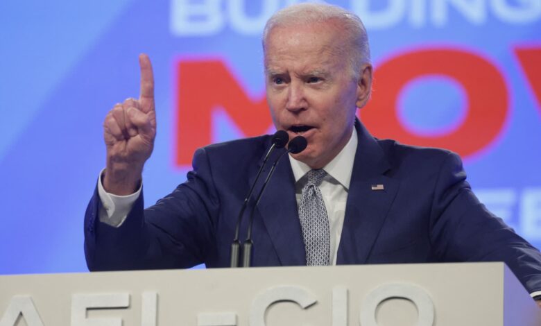 Biden introduces law enforcement plan while attacking 'MAGA' lawmakers