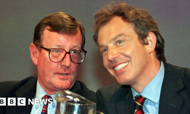 David Trimble changed his life, Tony Blair says before funeral