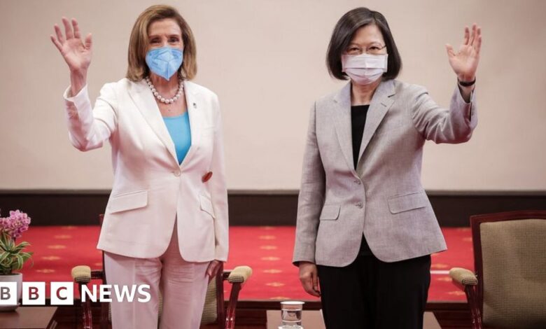 Taiwan: Pelosi leaves Taipei to listen to the wrath of the Chinese