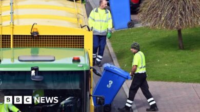 North Lanarkshire crate collection malfunctions as driver runs school shuttle bus
