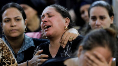 A Boom, Fire and a Stampede: Dozens of People Die at a Coptic Church in Egypt