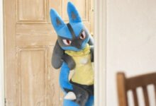 That Life-Size Lucario Plush is finally available in the UK