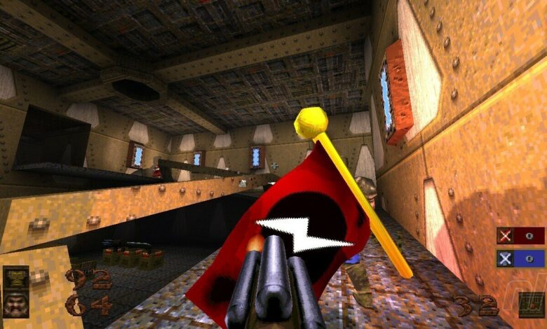 Quake's fourth major update adds the Classic Capture The Flag mod