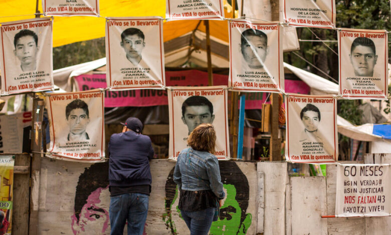 Mexico says the disappearance of 43 students is a state crime