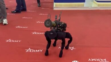 Russia's 'unmatched' rocket-carrying robot dog costs only $ 2,700, bought from China?