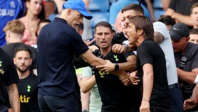 Thomas Tuchel 'has no hard feelings for Antonio Conte' despite red card in thrilling derby