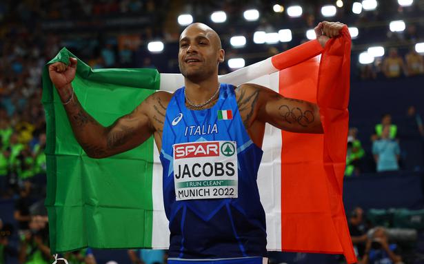 Olympic champion Jacobs wins men's European 100m title