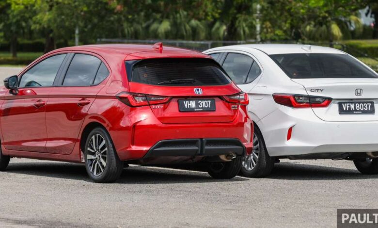 GALLERY: 2022 Honda City 1.5 V sedan and City Hatchback 1.5 RS e: HEV hybrid;  RM91k - RM110k