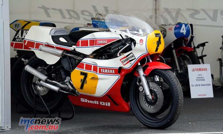 Yamaha Racing Heritage Club on display and in action at Donington Park