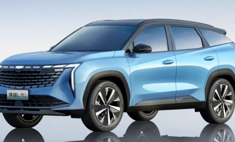 2023 Geely Boyue L launched - 1.5L petrol, 2.0L, two hybrid with three-speed DHT;  Infotainment 13.2 inches