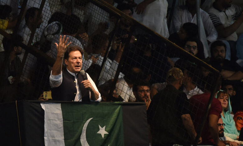Pakistan's Imran Khan is now the target of forces he once held