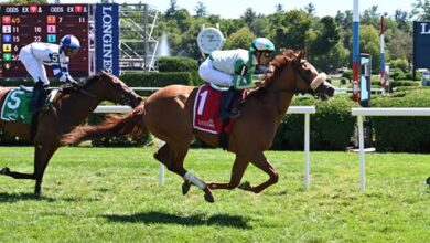 Half Sister to Bar of Gold Breaks Maiden on second attempt