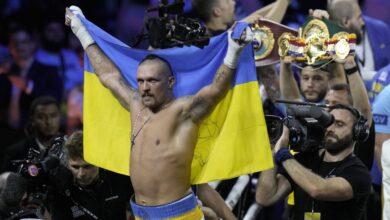The great Oleksandr Usyk.  Who else?