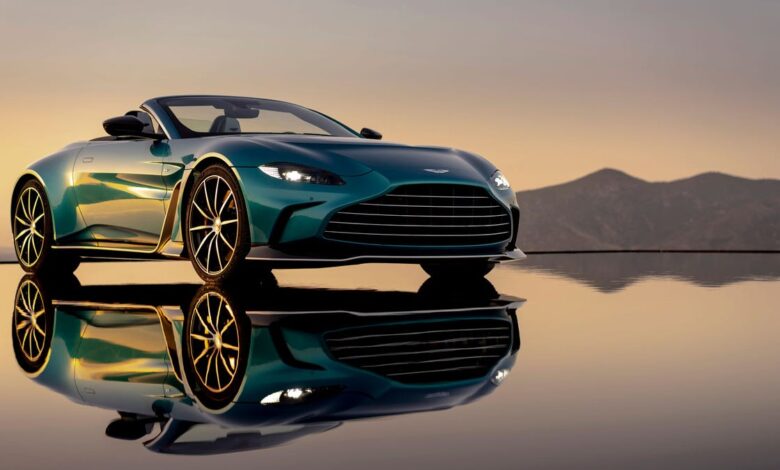 Aston Martin unveils 690hp V12 Vantage Roadster at Pebble Beach