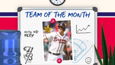 MLB Team of the Month: Austin Riley Starts Lineup, Edwin Diaz Ends It