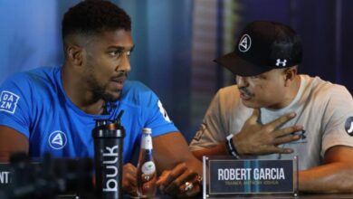 What's next for Anthony Joshua?  Robert Garcia gives his thoughts