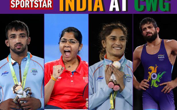 Commonwealth Games 2022 Day 9 Highlights: India wins four gold medals with three in wrestling, medal tally rises to 40