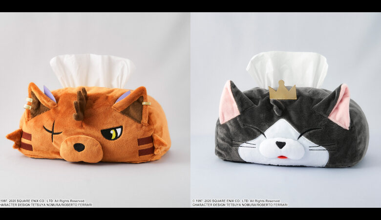 FFVII Red XIII and Cait Sith New Merchandise Coming to Japan