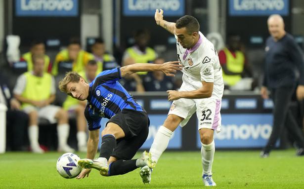 Stunned Nicolo Barella guides Inter to 3-1 win over Cremonese