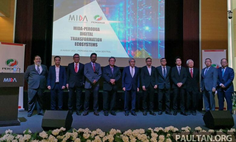 MIDA, Perodua bantu syarikat pembekal car Malaysia terapkan Rowigitalan - 5 lagi syarikat dipilih