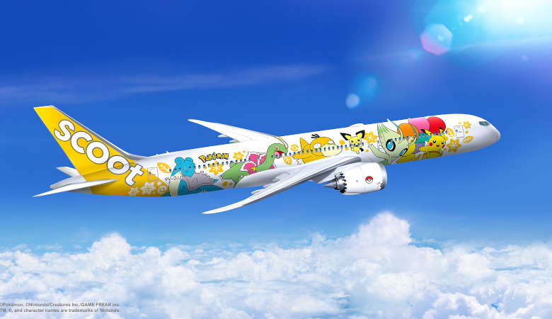 Pokemon Jets will expand to Southeast Asia with Singapore's Scoot