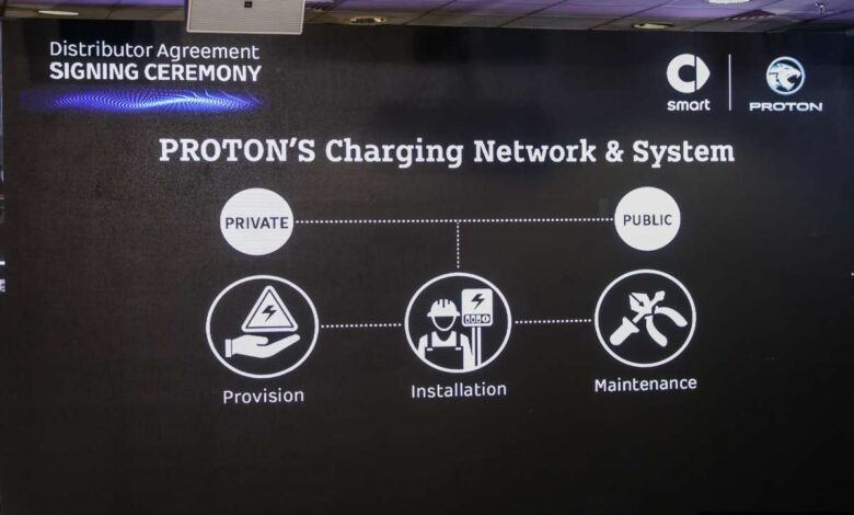 Proton invests in electric vehicle charging network in Malaysia;  Negotiate with eight providers for the home, public charge