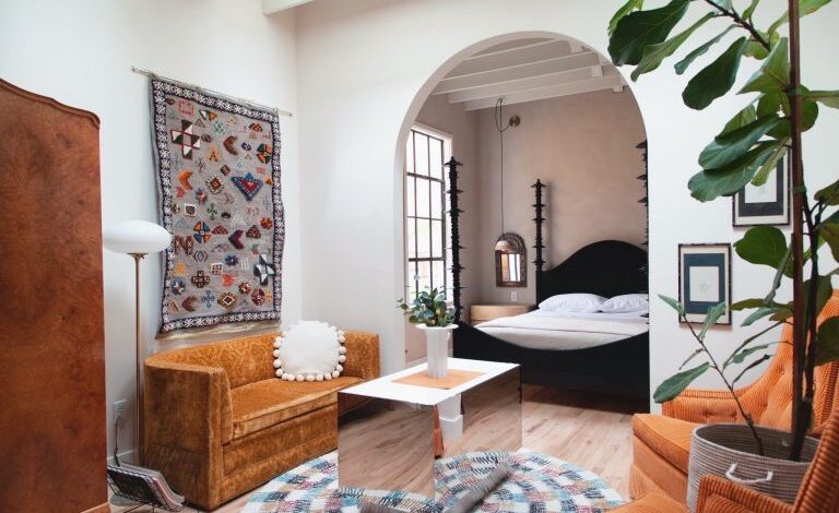 7 tips for styling classic Moroccan rugs, from a designer