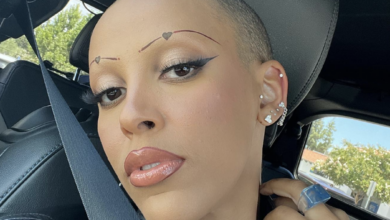 Doja Cat assures supporters she's fine after a recent hair and eyebrow shave