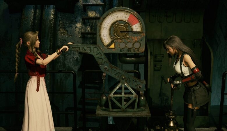FFVII Tifa and Aerith Pumping Remake is the key to their relationship