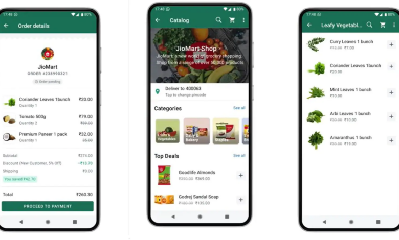 JioMart and Meta launch grocery shopping experience for the first time on WhatsApp;  Check out how to use it