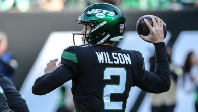 Jets' Zach Wilson 2-4 weeks off with knee injury