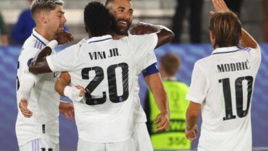 Real Madrid vs Eintracht Frankfurt Highlights: Benzema, Alaba score as Madrid win 2-0 and win UEFA Super Cup title