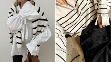 These striped sweaters are selling out
