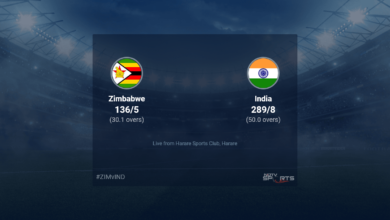 Zimbabwe vs India Live Score Ball by Ball, Zimbabwe vs India 2022 Live Score Cricket of today's match on NDTV Sports