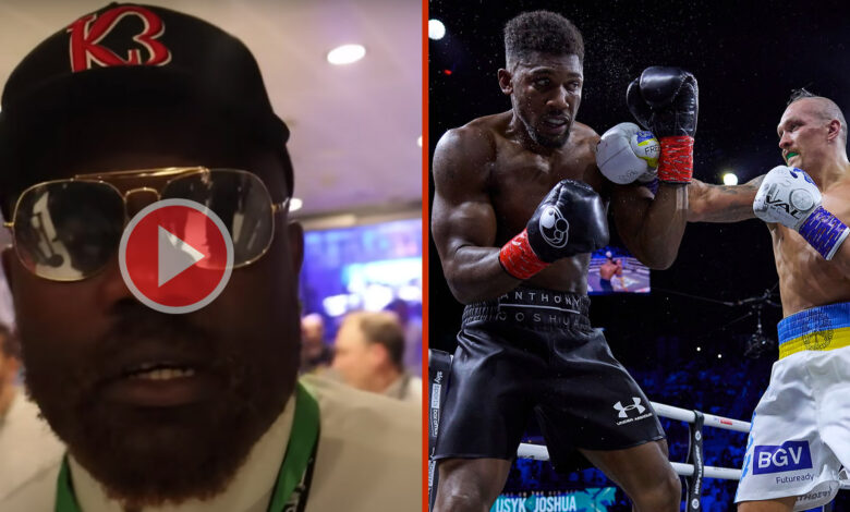 Derek Chisora ​​reacts to Anthony Joshua Loss to Usyk: "He died in it"