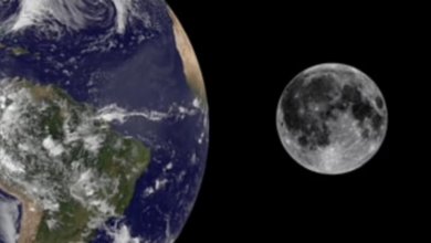 The Earth's mantle, the origin of the Moon's alignment?  Watch the exciting giant impact search
