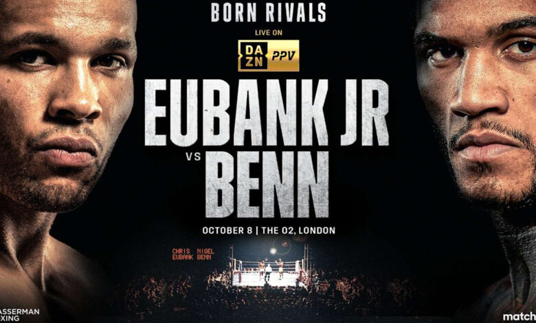 Chris Eubank Jr vs Conor Benn Confirmed