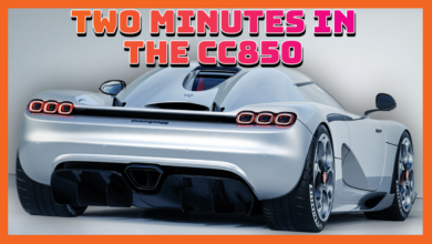 Two Minutes in CC850 with Christian von Koenigsegg