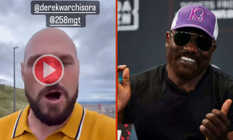 Fury reveals the huge amount of money Chisora ​​turned down for the trio: "What a mistake!"