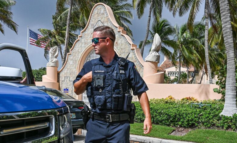 What are FBI agents looking for in Trump's Mar-a-Lago?  : NPR
