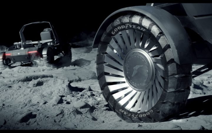 Goodyear is bringing decades of experience to next-gen lunar mobility vehicles. Image credit: Goodyear