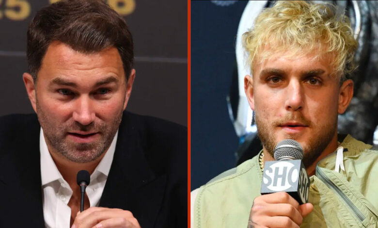 Eddie Hearn Rips Into Jake Paul as A Promoter