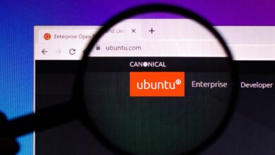 May 19, 2021, Brazil. In this illustration the homepage of the Ubuntu website is displayed on the computer screen.